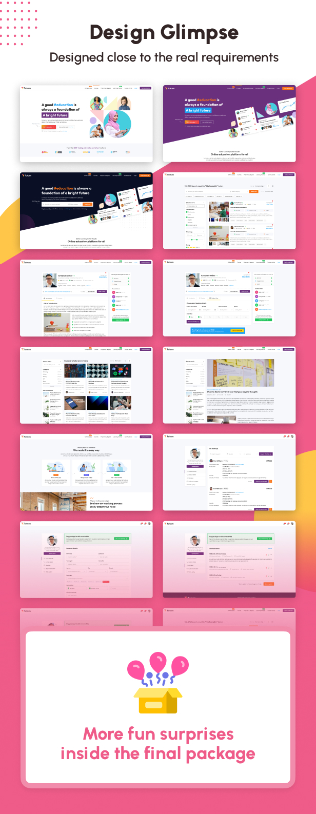 Tuturn - Online tuition and tutor marketplace HTML template - 2